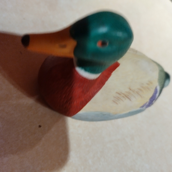 3 pc. Desk Set Ceramic Duck - Picture 4 of 10